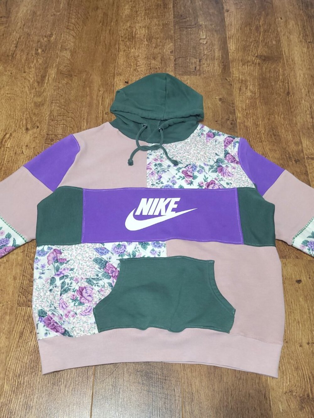 Nike Patchwork Hoodie - Picture 7 of 8